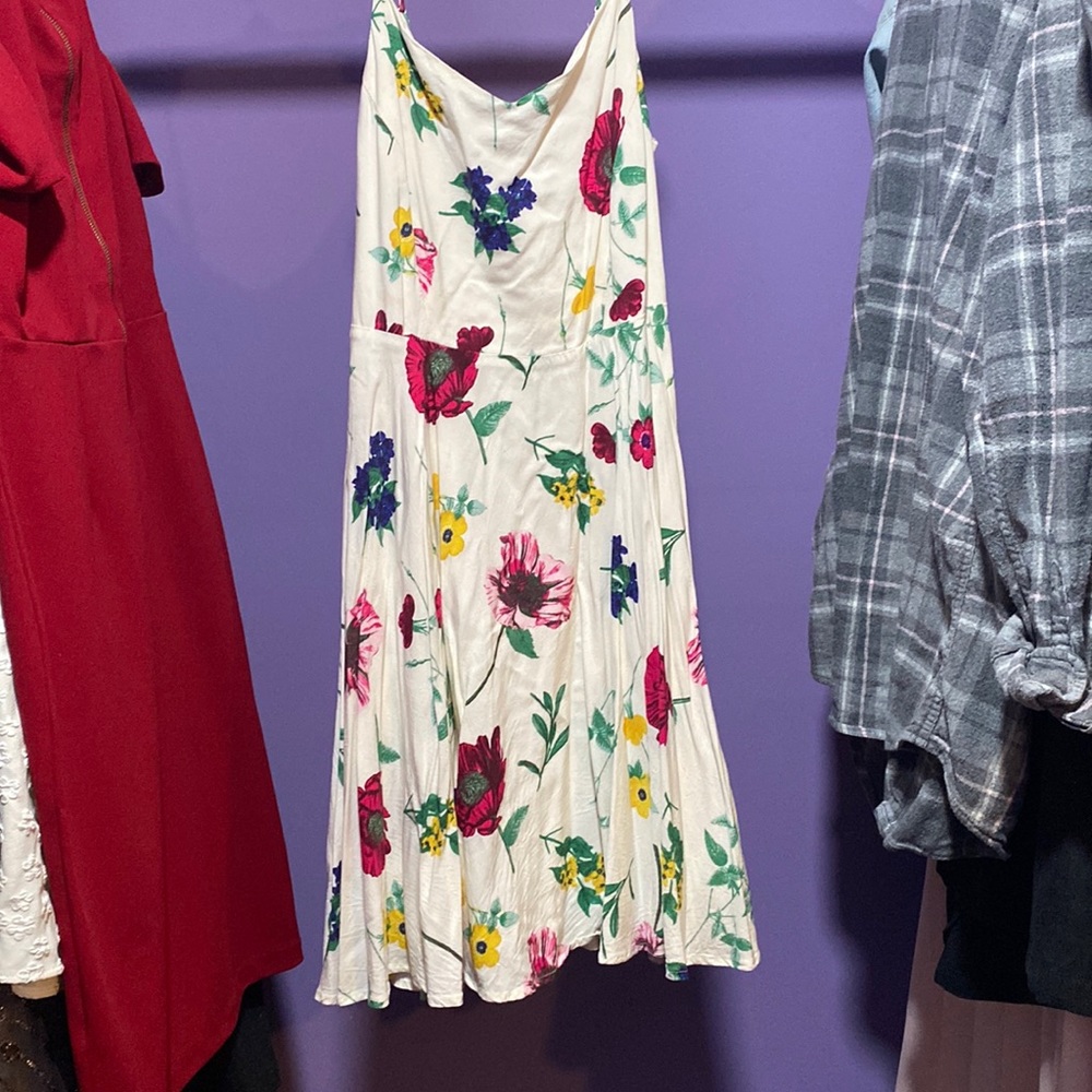 Floral woman’s dress